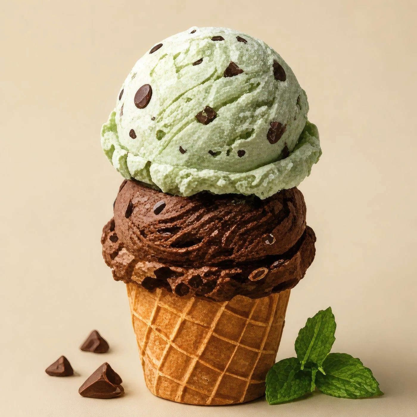 Mint cone